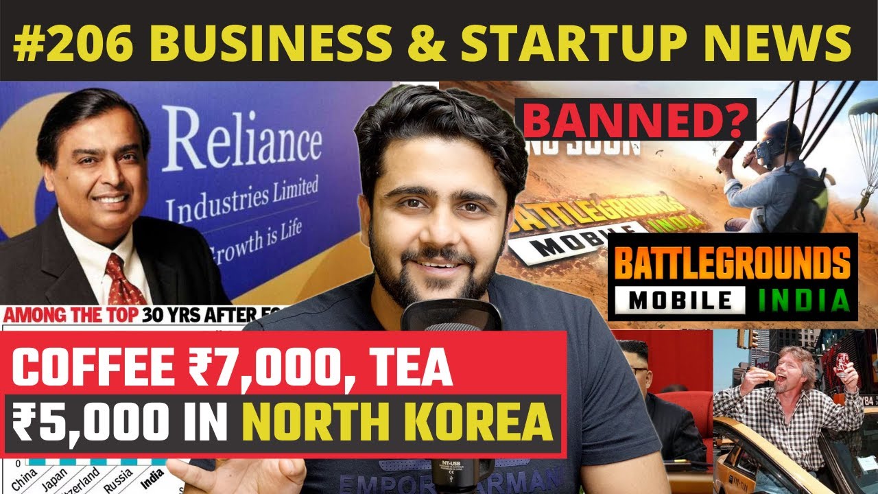 Battlegrounds Mobile India BAn?,Coca Cola Vs Virgin Cola,Zerodha,Funding News,Reliance Retail