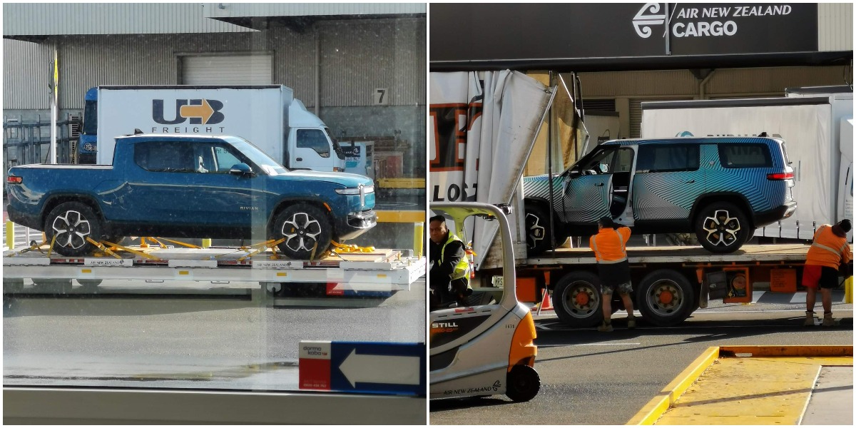 Rivian sends its R1T, R1S, and electric van to New Zealand for cold-weather tests