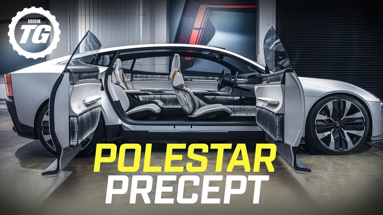 POLESTAR PRECEPT: is this recycling-obsessed EV the ultimate Tesla Model S rival? | Top Gear