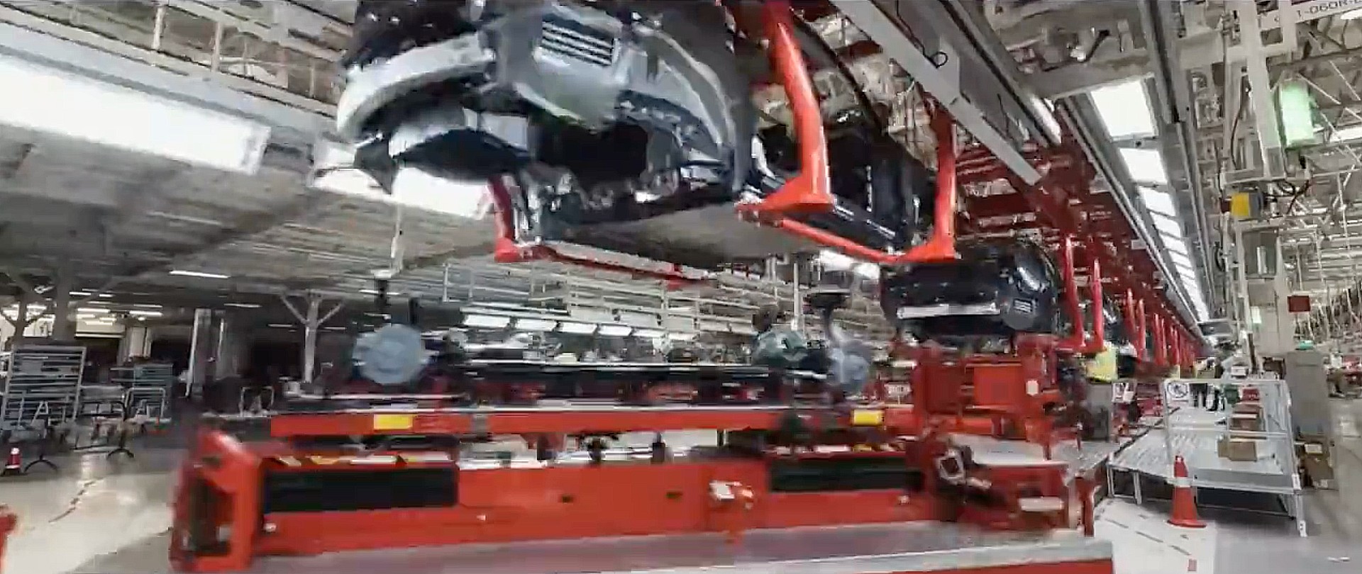 Tesla touts its Model Y ‘Alien Dreadnought’ production lines in China in new video