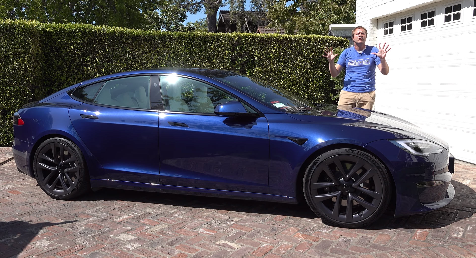 Doug DeMuro Is Blown Away By Some Aspects Of The Tesla Model S Plaid