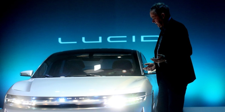 Lucid Motors drops 19% ahead of the EV maker’s first share lockup expiration since SPAC merger