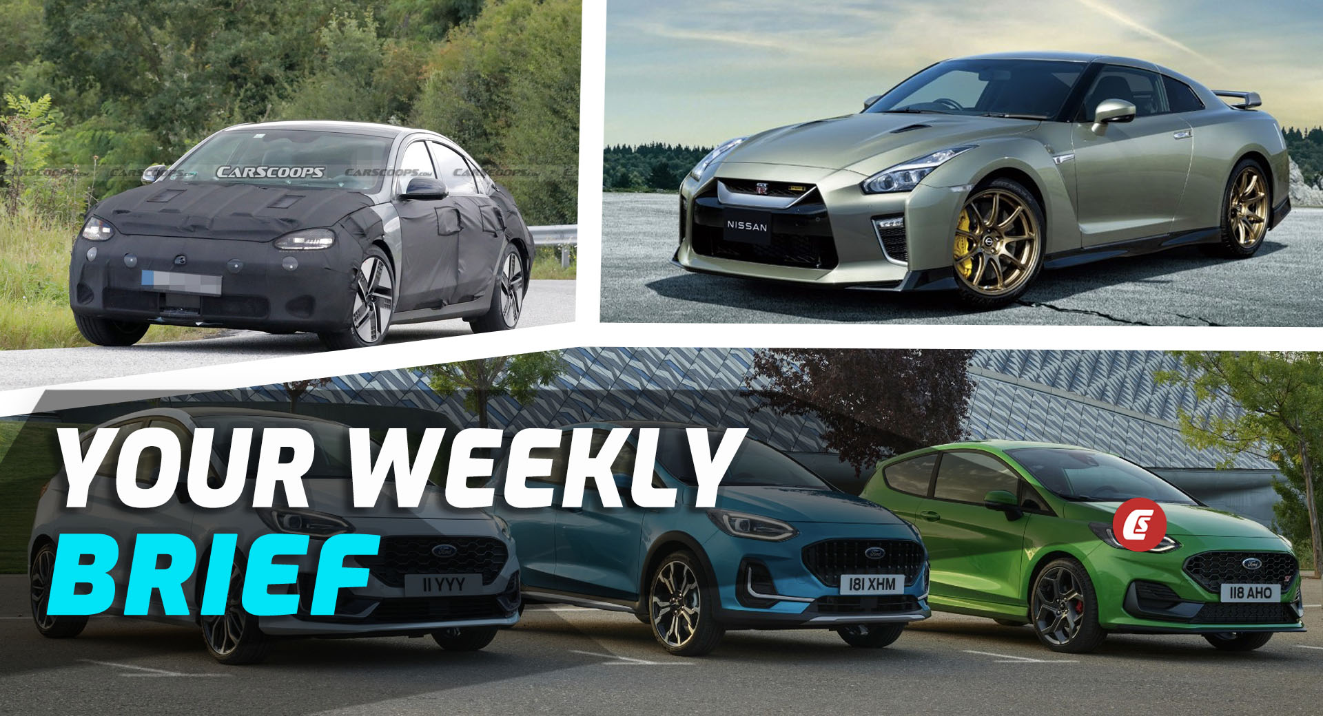 2022 Nissan GT-R Unveiled, Ford Gives The Fiesta A Facelift, And Hyundai Ioniq 6 EV Spied: Your Weekly Brief