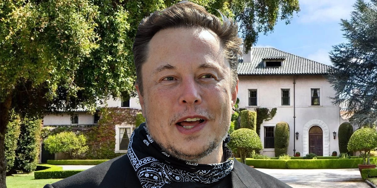 Elon Musk pulled his ‘last remaining house’ off the market after vowing to get rid of all his ‘physical possessions’ last year