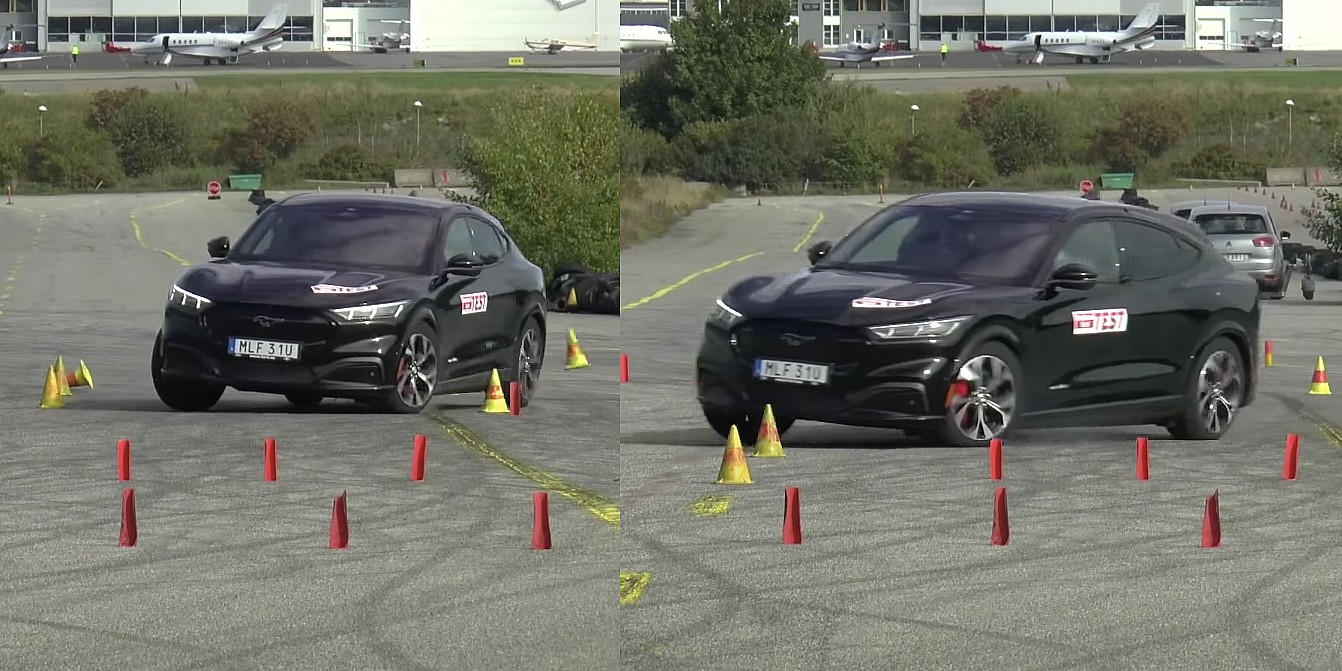 Ford Mustang Mach-E fails a key safety test that the Tesla Model Y aced