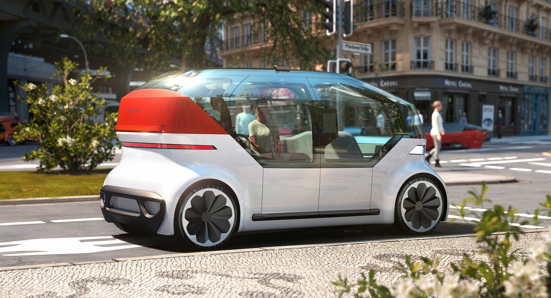 VW Group Unveils OnePod Concept As The Flexible Autonomous Pod Of The Future