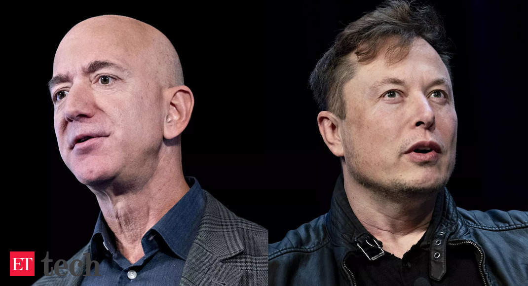 Musk, Bezos are now worth half a trillion dollars